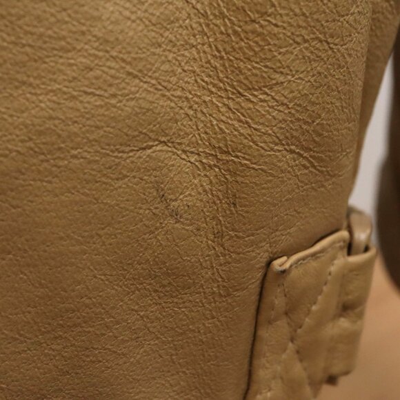 Vtg Wilda Tan Leather Racing Jacket w/ Zip Out Lining Size Xl Motocross Speed - Picture 6 of 15